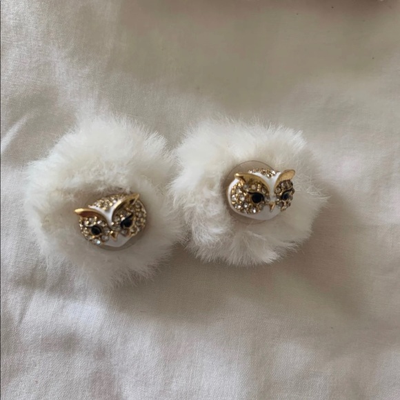 Kate Spade Furry Earrings Bundle - Picture 2 of 4